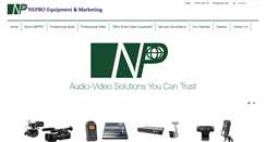 Desktop Screenshot of nepro.com.sg